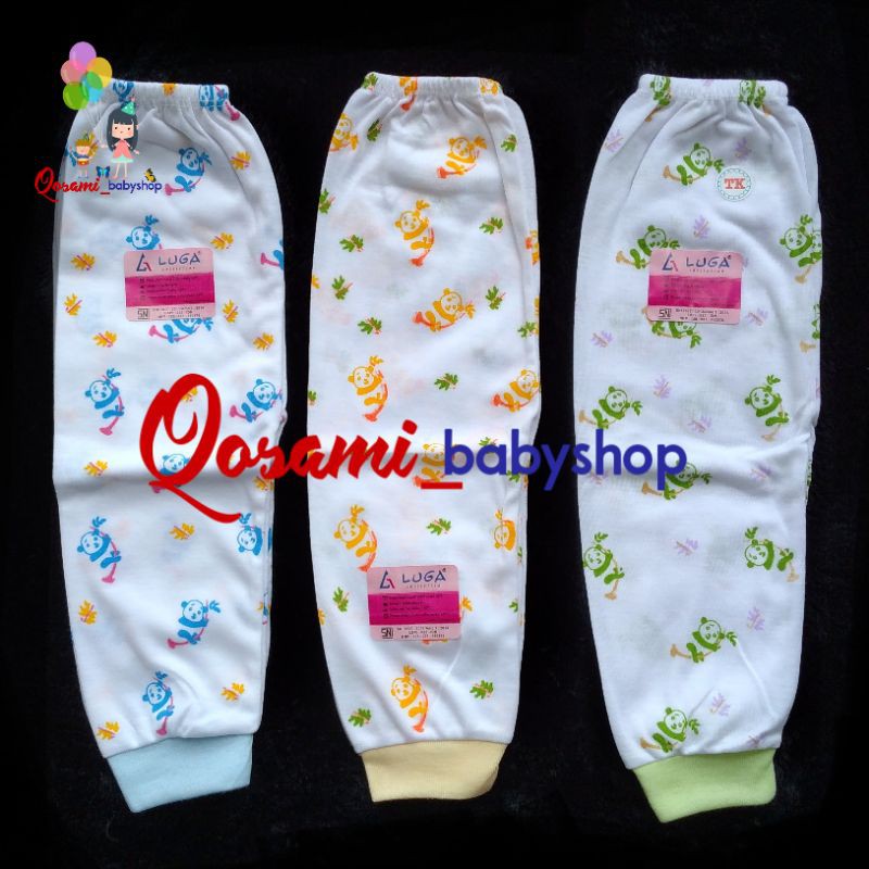 Harga LUGA 3 pcs Celana Panjang Bayi Newborn Motif SNI