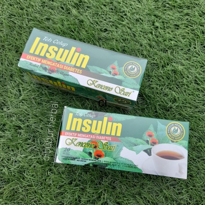 

Teh Celup Insulin obat herbal diabet / diabetes / kencing manis Asli