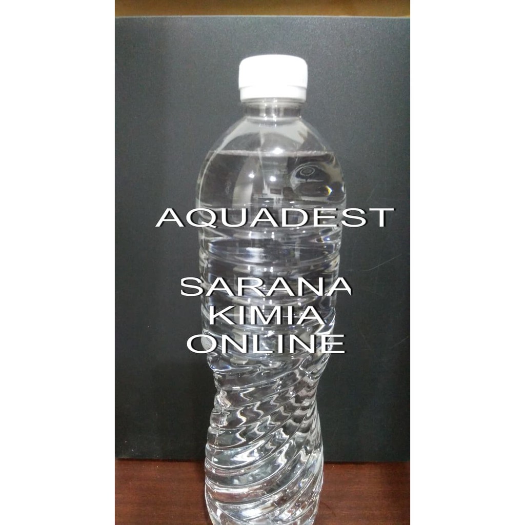 

Aquades "1 liter" Akuadest air murni