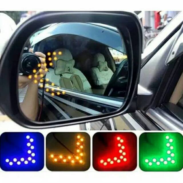 Lampu led sein spion mobil
