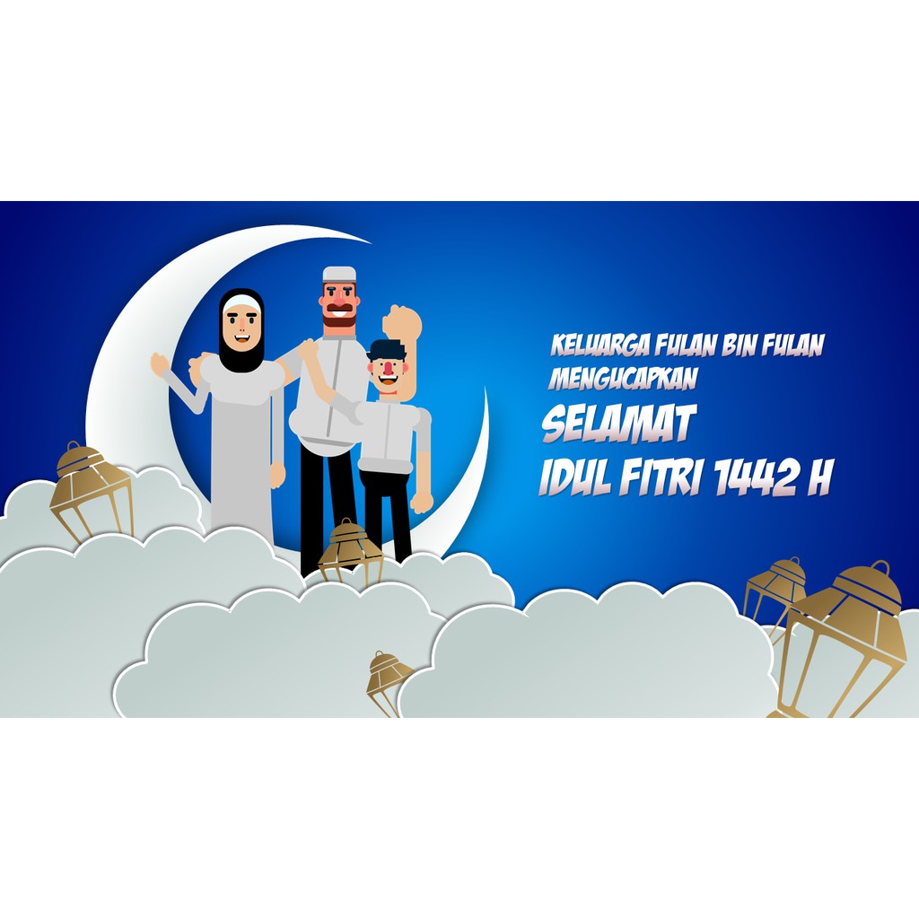 Instanppt Template Video Ucapan Lebaran Hari Raya Idul Fitri Premium Template Powerpoint Premium