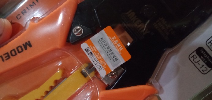 Jakemy Crimper Plier Tang Lan Network Cable Rj45 / Rj-11- Jm-ct4-3