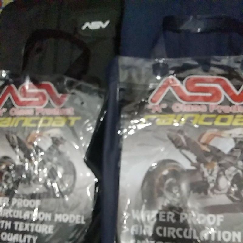 Jas hujan setelan ASV full karet original full rubber  kualitas terbaik