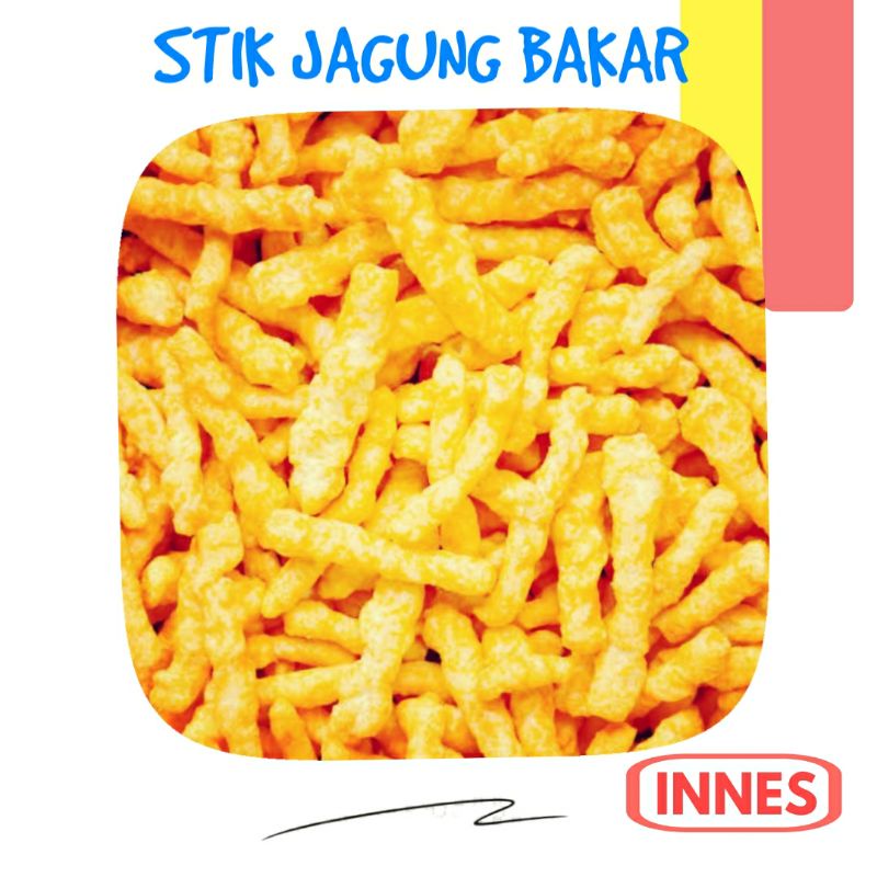 

Stik Jagung Bakar Tidak Pedas / Twis Corn Jagung Panggang 250 Gr