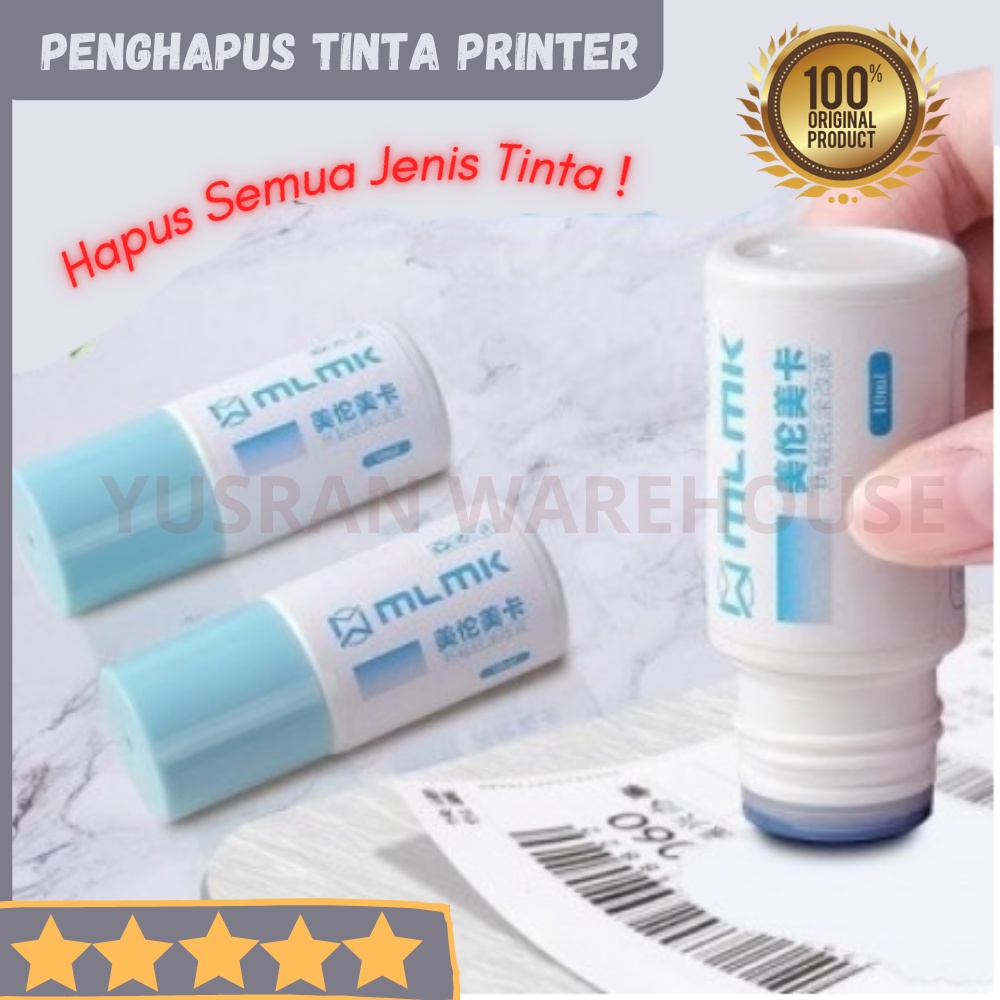 

Cairan Penghapus Print Thermal Permanen Model Stick Cairan Penghapus Tinta Thermal