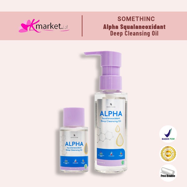 Somethinc Alpha Squalanexoidant Deep Cleansing Oil 40ml | 100ml