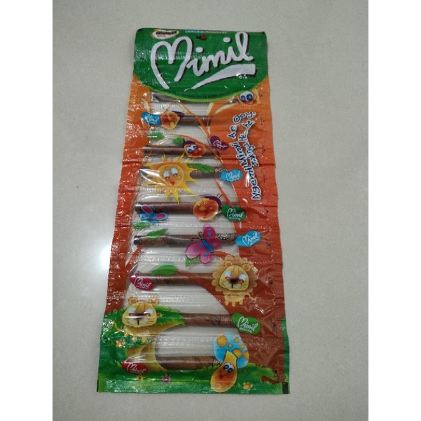 permen coklat stik mimil isi 10 pcs