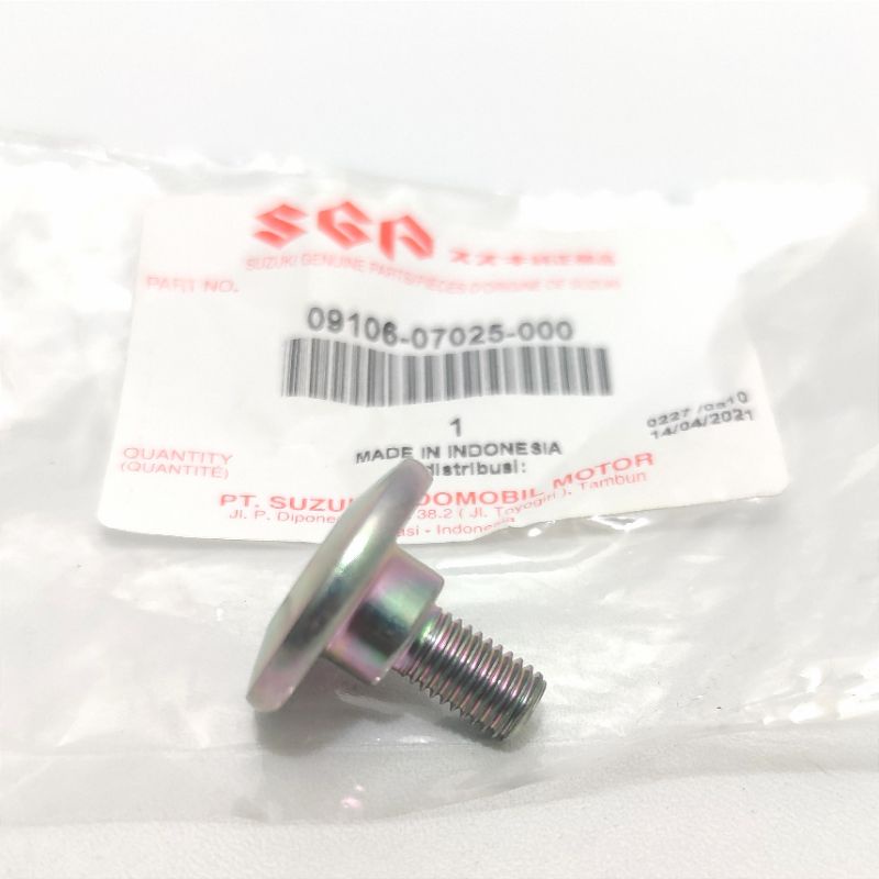 Baut Cover Head Atas Suzuki Satria Fu150  SGP 1pc 09106-07025-000