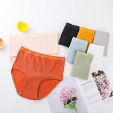 Celana dalam wanita tinggi pinggang polos/pakaian dalam highwaist import murah