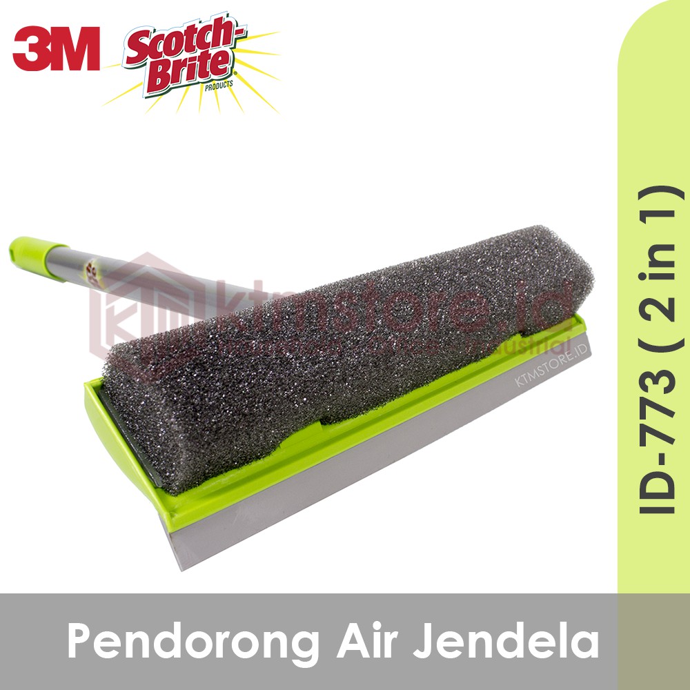 Ktmstore 3M Scotch Brite Pendorong Air Jendela 2 in 1 ID-773