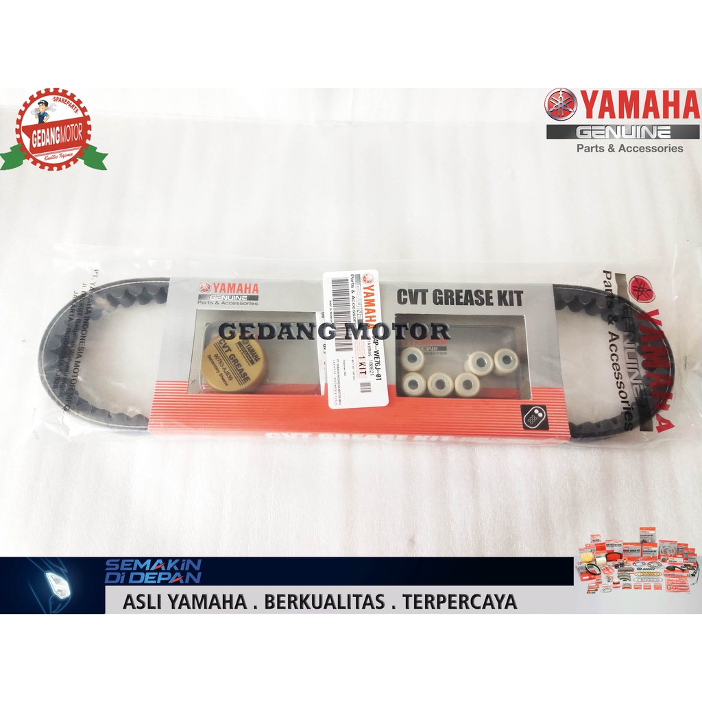 VANBELT V-BELT SET MIO-J ASLI YAMAHA