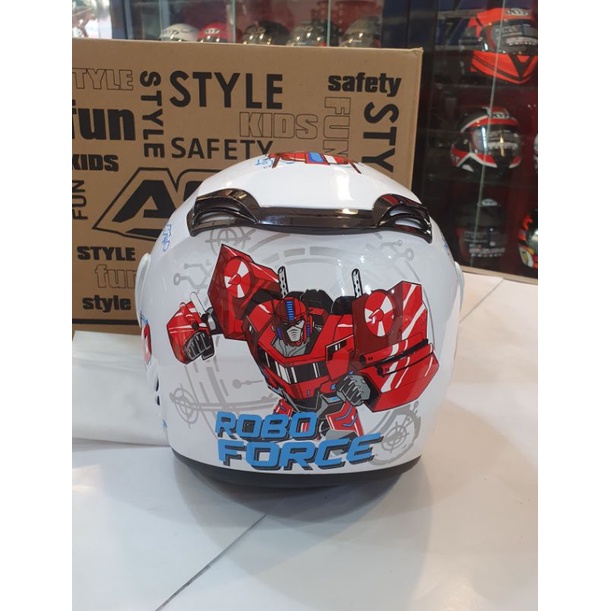 Helm Asca Strike Jr. Robo Force#1