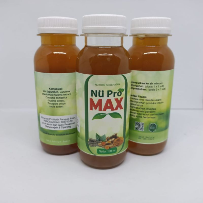 Nu Pro Max Probiotik dan Immune booster