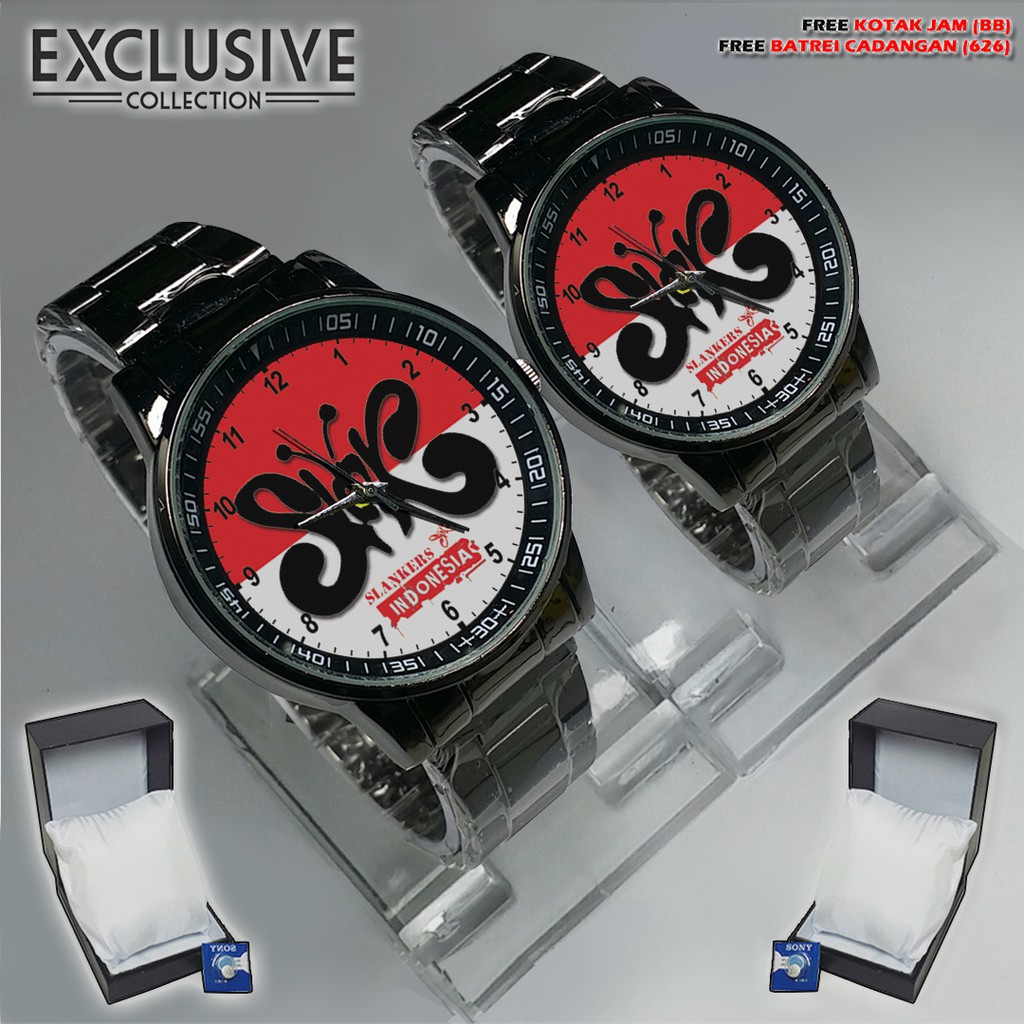 Jam Tangan  SLANK MERAH PUTIH Bagus