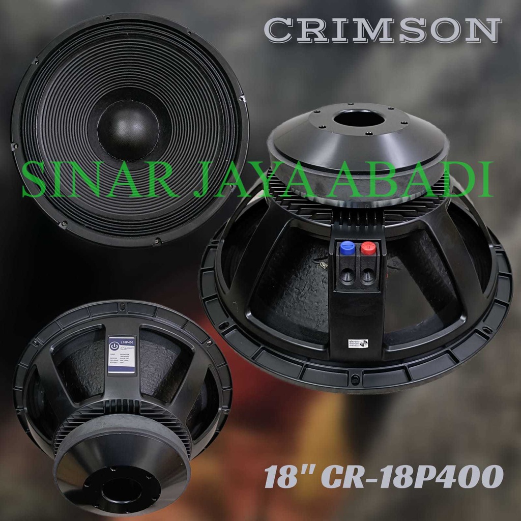 SPEAKER CRIMSON CR 18 P400 18 inch