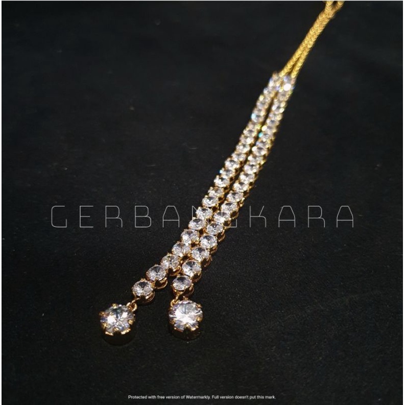 Kalung Pengantin Diamond Zircon V9