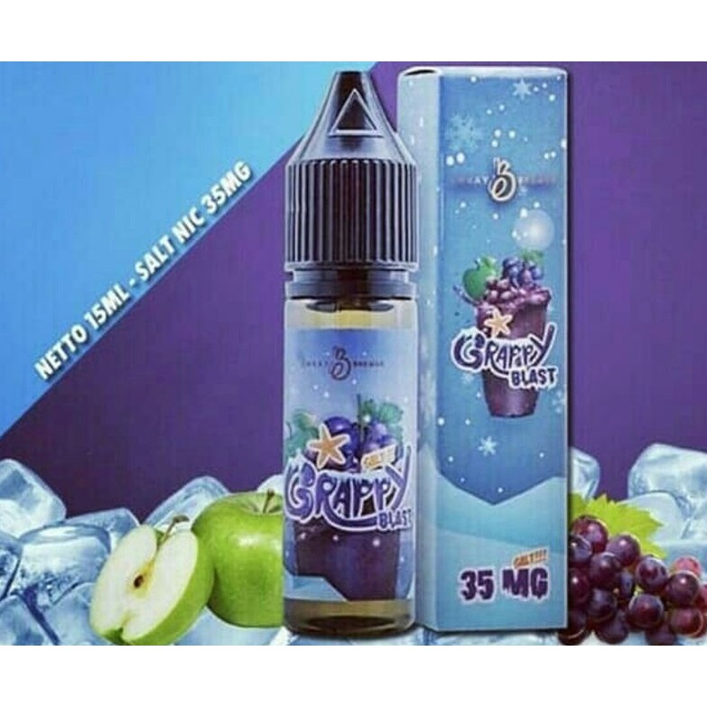 SALT GRAPPY BLAST 15 ML 100% ORIGINAL