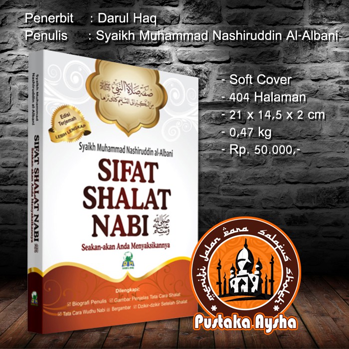 Sifat Shalat Nabi Darul Haq Pustaka Aysha Shopee Indonesia