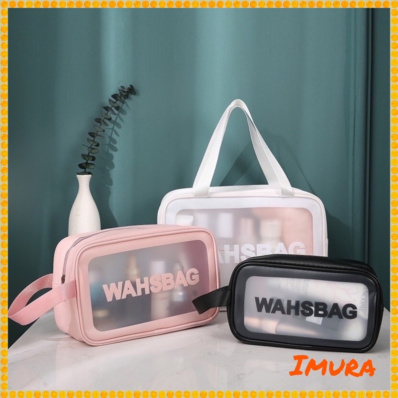 IMURA | Kosmetik Toiletri Make up Travel Mate Washbag Toiletries Travelmate