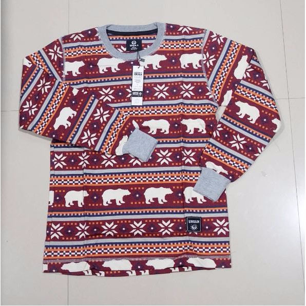 SWEATER URGAN BEAR ORIGINAL | JAKET RAJUT IMPORT PRIA COWOK