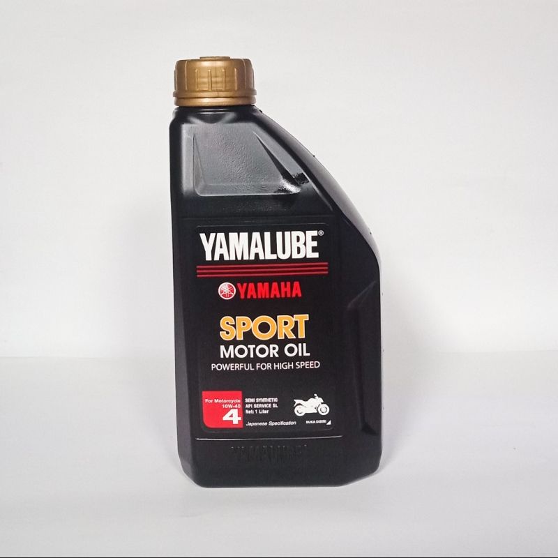 Oli Yamalube Sport 1Liter motor Vixion oli mesin motor yamalube sport 10w-40