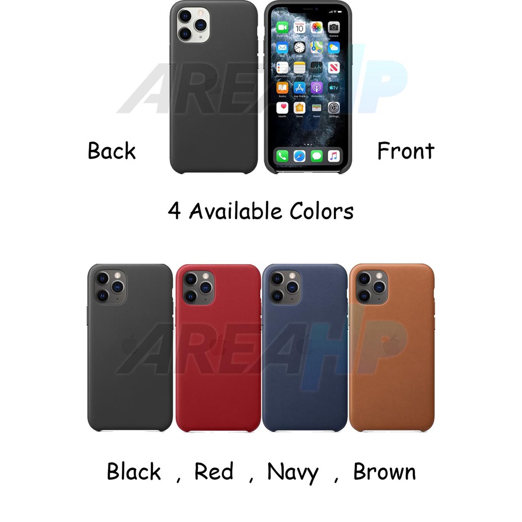 Leather Case Casing Cover iPhone 11 Pro