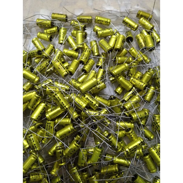 Elco Tweeter Non Polar 4.7 uF 50V ELNA Gold