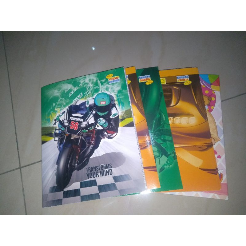 

buku tulis vision isi 38 sepak isi 10