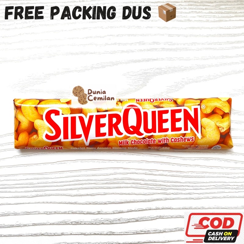 [TERMURAH!] SilverQueen Chocolate Bar BESAR 58gr - Coklat Silver Queen Besar Murah