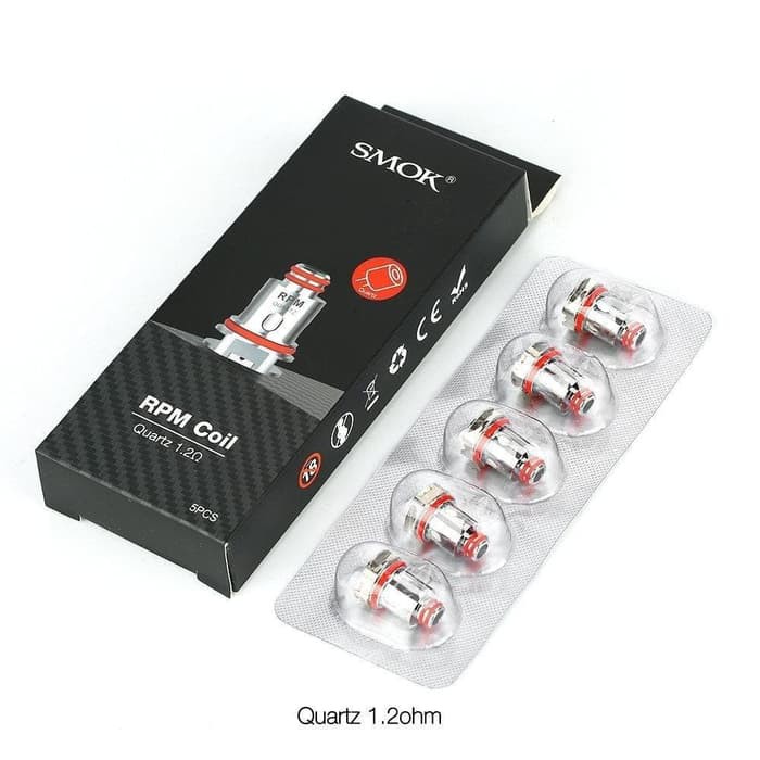 Coil Rpm 40 Quartz 1.2 ohm 1 box isi 5pcs