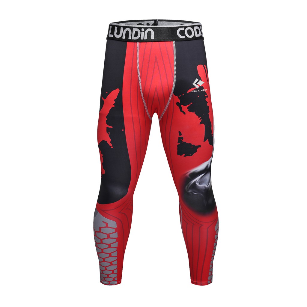 Celana Legging MMA Rash Guard Jiujitsu Fitness Compression Pants BJJ Spats
