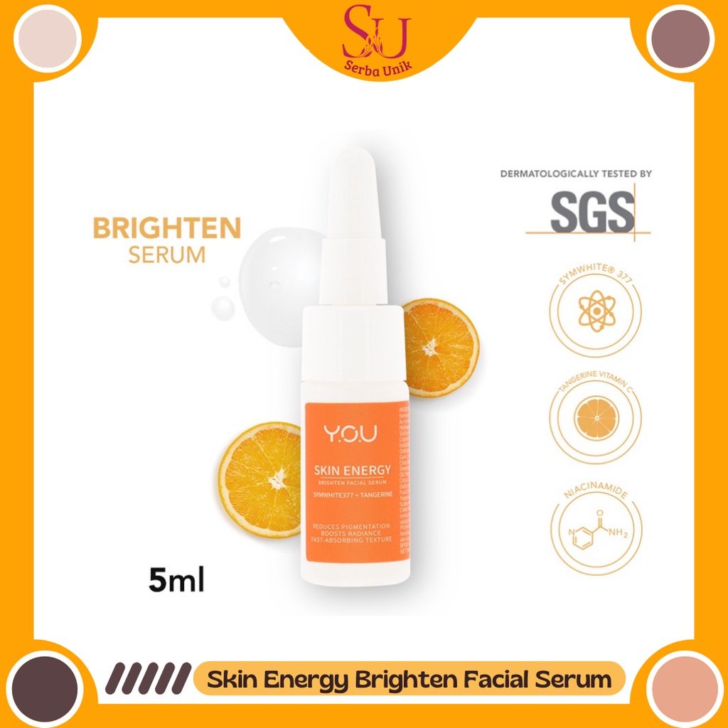 You Skin Energy Facial Serum Travel Size