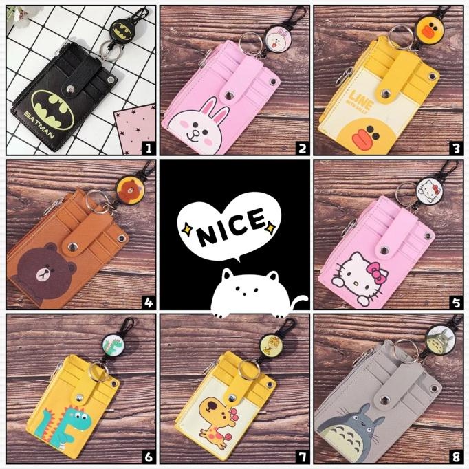 

Office & Stationery | Document Organizer | Tempat Kartu Unik/ Id Card Holder Motif Kartun Lucu For Kartu Mrt 10Th | Best Seller