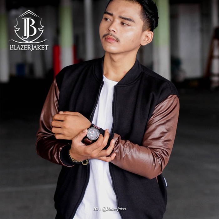 JAKET BASEBALL, JAKET VARSITY, JAKET AL GAZHALI, JAKET ORI CROWS DENIM, SK48
