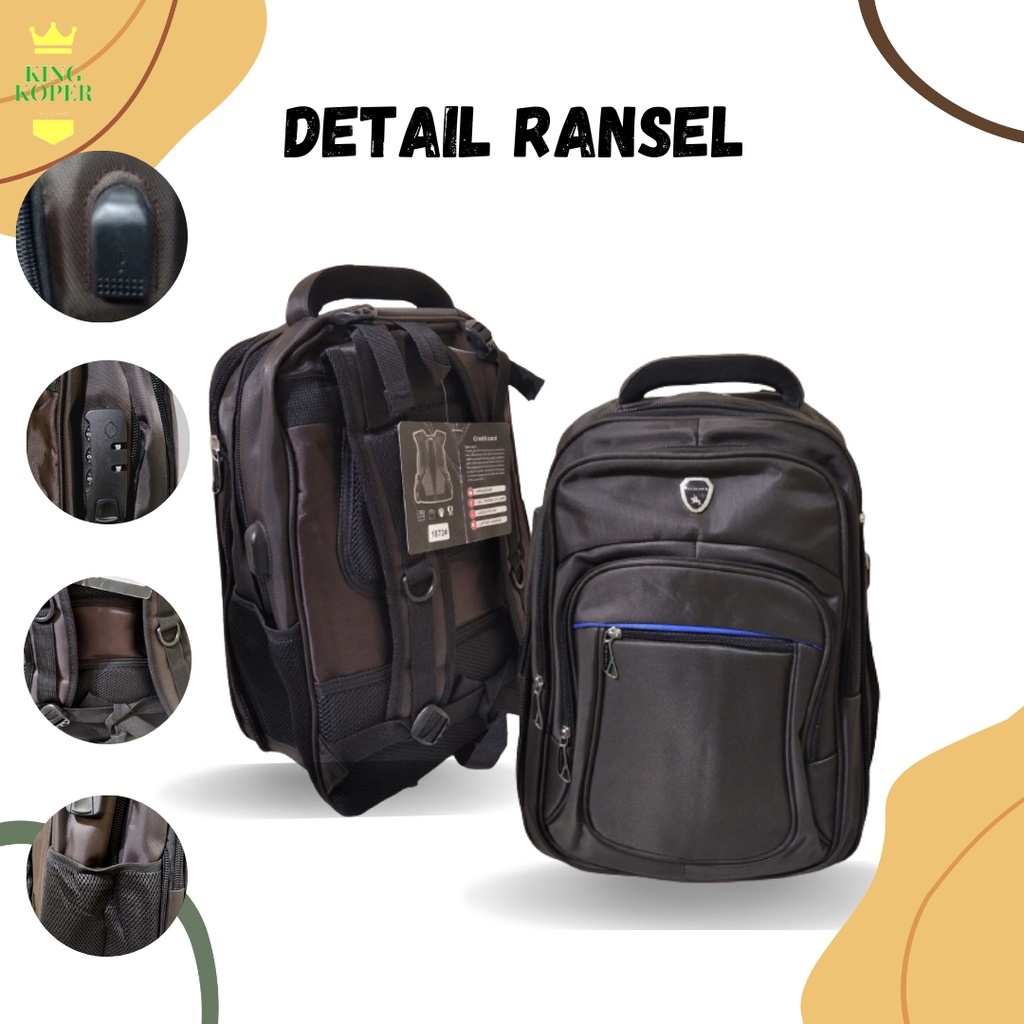 Tas Ransel Polo Original Import Big Size/Backpack/Tas pria/High Quality/Tas Wanita