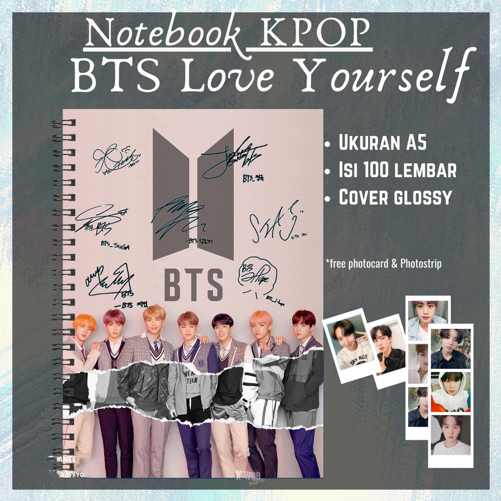 

BTS Notebook Love Yourself