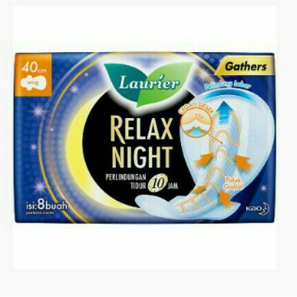 Laurier Relax Night With Gathers 8pcs