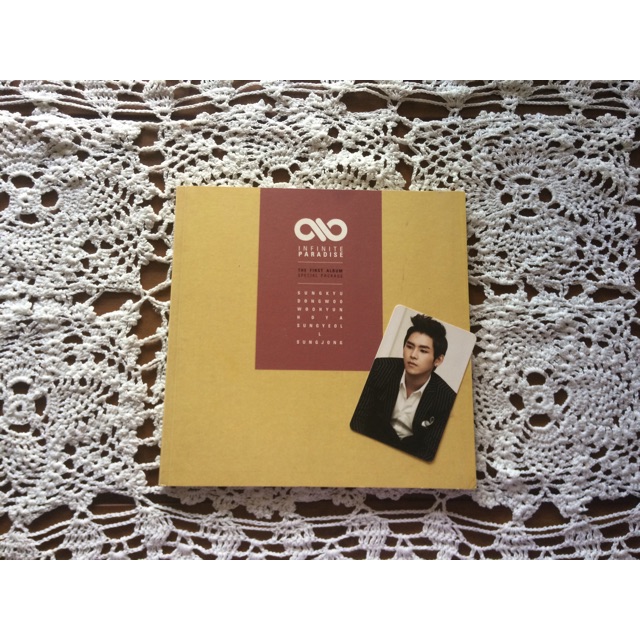 INFINITE - 1st Special Repackage Album: Paradise With Hoya Photocard