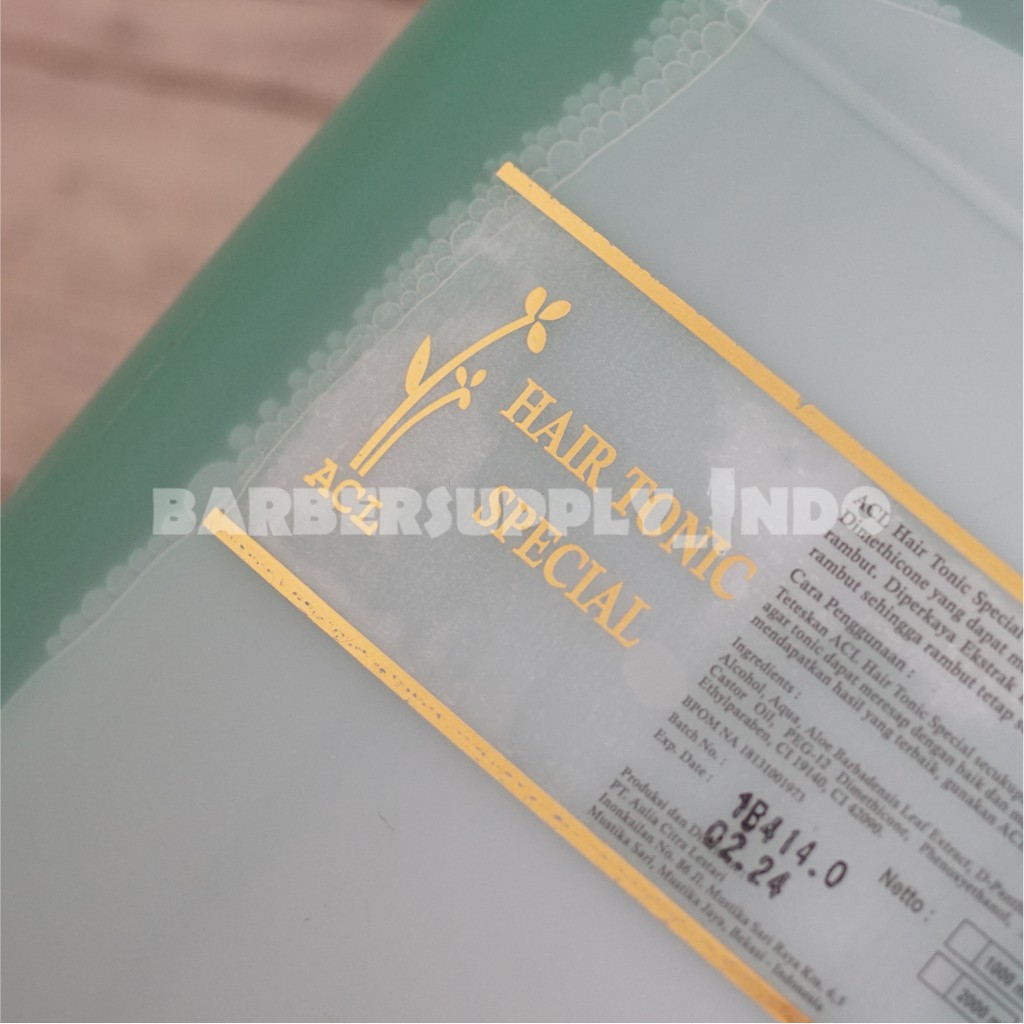ACL HAIR TONIC SPECIAL 5 LITER TONIC PERAWATAN RAMBUT BARBER SALON