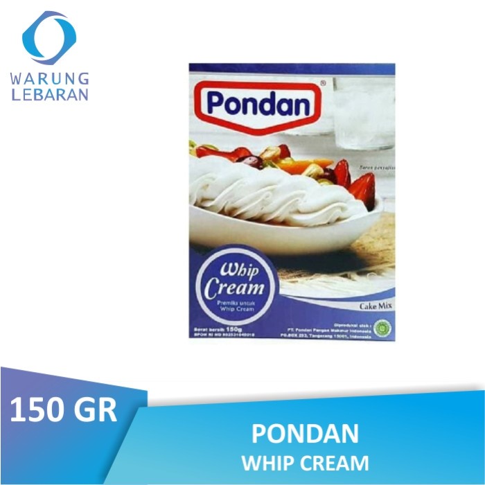 

Krim- Pondan Whip Cream 150 Gr -Krim.