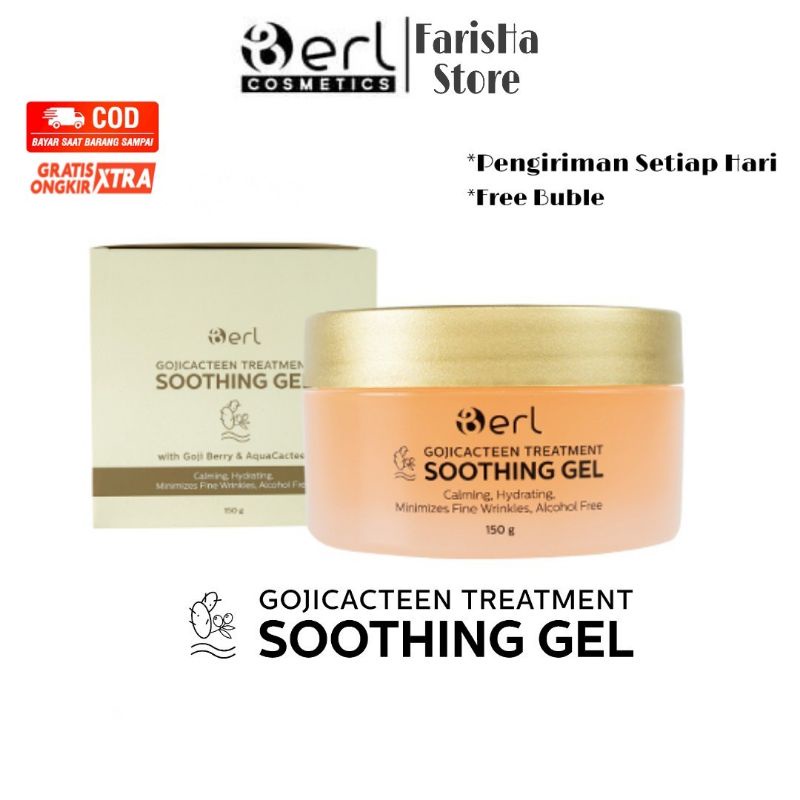 B ERL GOJICACTEN SOOTHING GEL | GOJICACTEEN TREATMENT SOOTHING GEL | BERL COSMETICS | SOOTHING GEL |