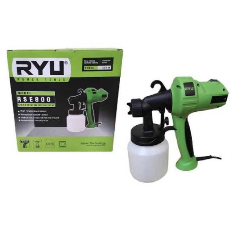 SPRAY GUN RYU ELEKTRIK RSE800 / ALAT SEMPROT CAT SPEED CAT LISTRIK RYU