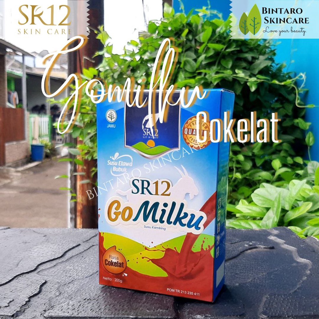 

Go Milku SR12 Cokelat Susu Kambing Etawa Bubuk Pelancar Asi Naik Berat Badan Penggemuk Anak Dewasa
