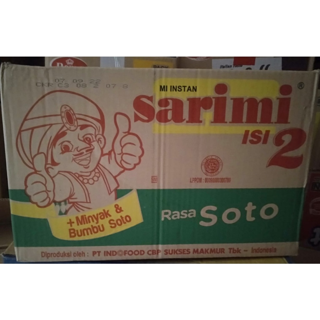 

Sarimi isi 2 Rasa Soto 115g Dus