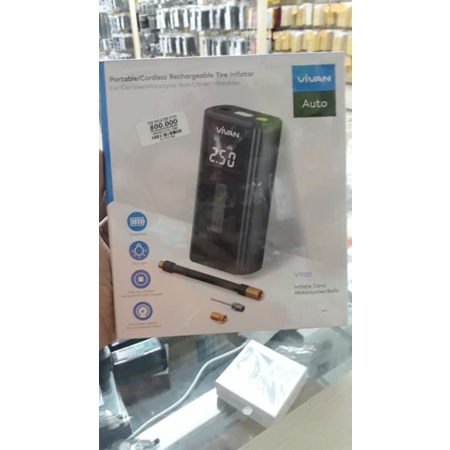 powerbank vivan powerbank pompa ban