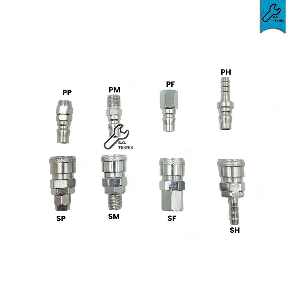 Quick Coupler Compressor /  Sambungan Selang Angin Kompresor