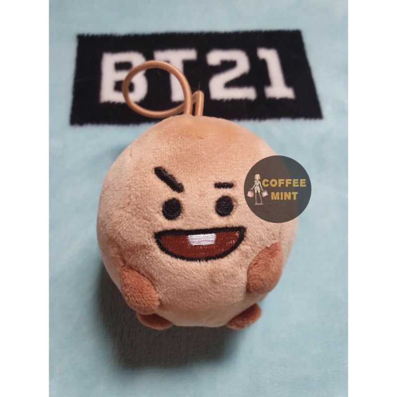 READY BTS BT21 Cushion Doll Mini Pong (Boneka Character) - Suga Shooky