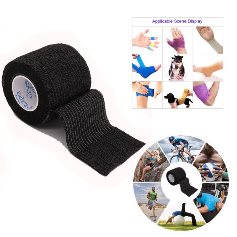 LAKBAN OLAHRAGA SPORT TAP PELINDUNG WRAP TAPE KINESIOLGY ELASTOPLAST MEDICAL INJURY SUPPORT