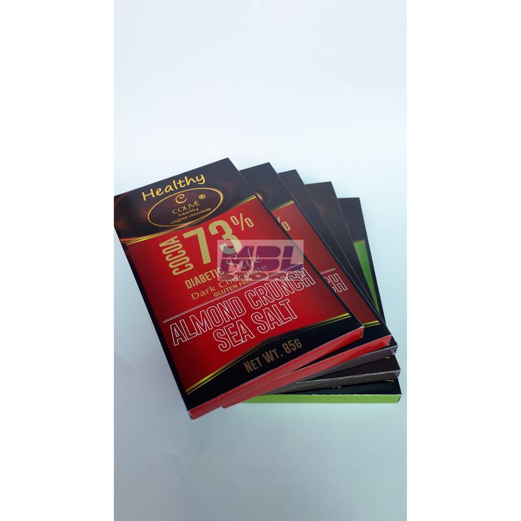 

Couve Healthy chocolate 73% Almond Crunch Sealsalt