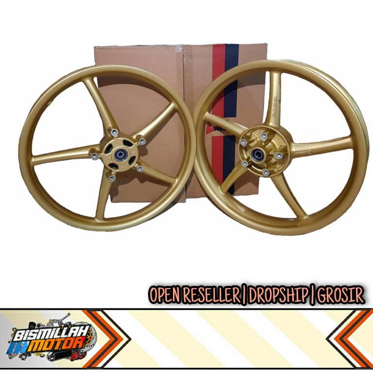 VELG RACING VROSSI YAMAHA MX KING REPLIKA RCB SANCA GOLD